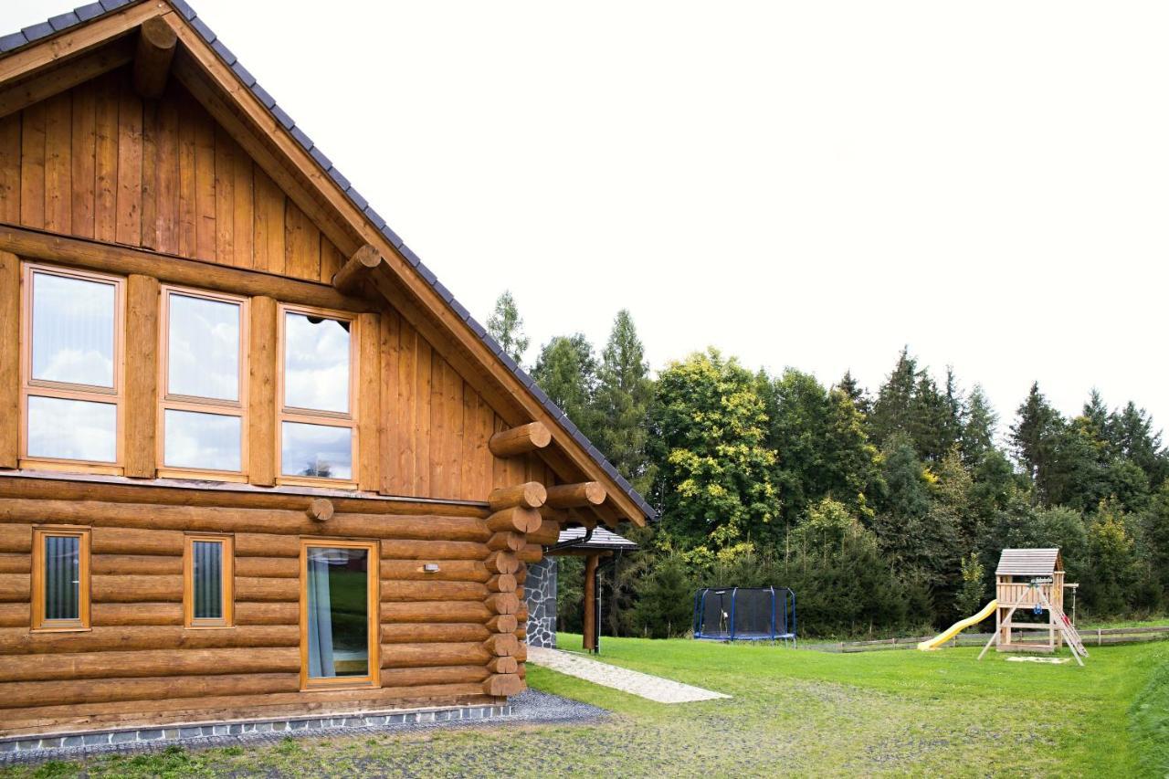 Villa Luxusní srub až 24 lůžek - Sruby-lipno Frymburk Exterior foto