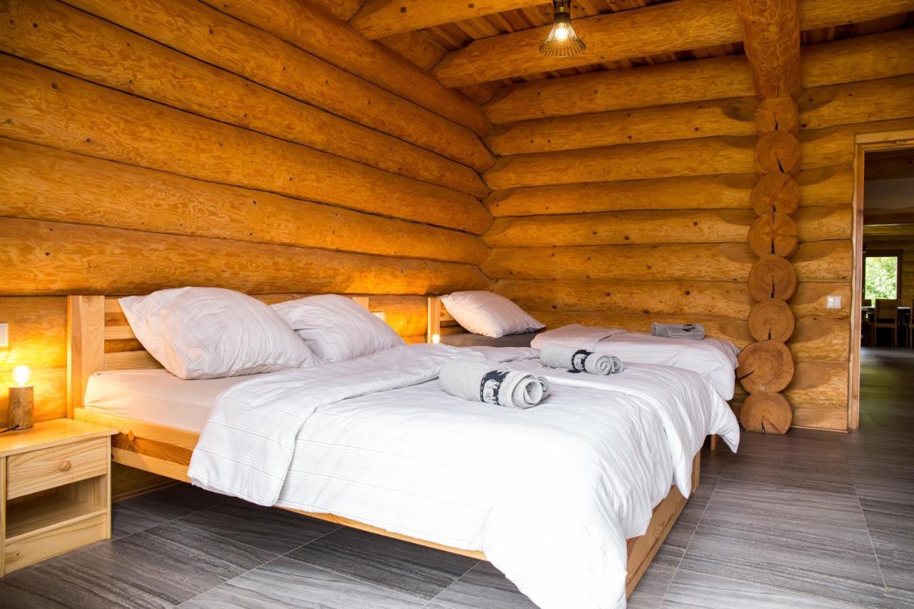 Villa Luxusní srub až 24 lůžek - Sruby-lipno Frymburk Exterior foto