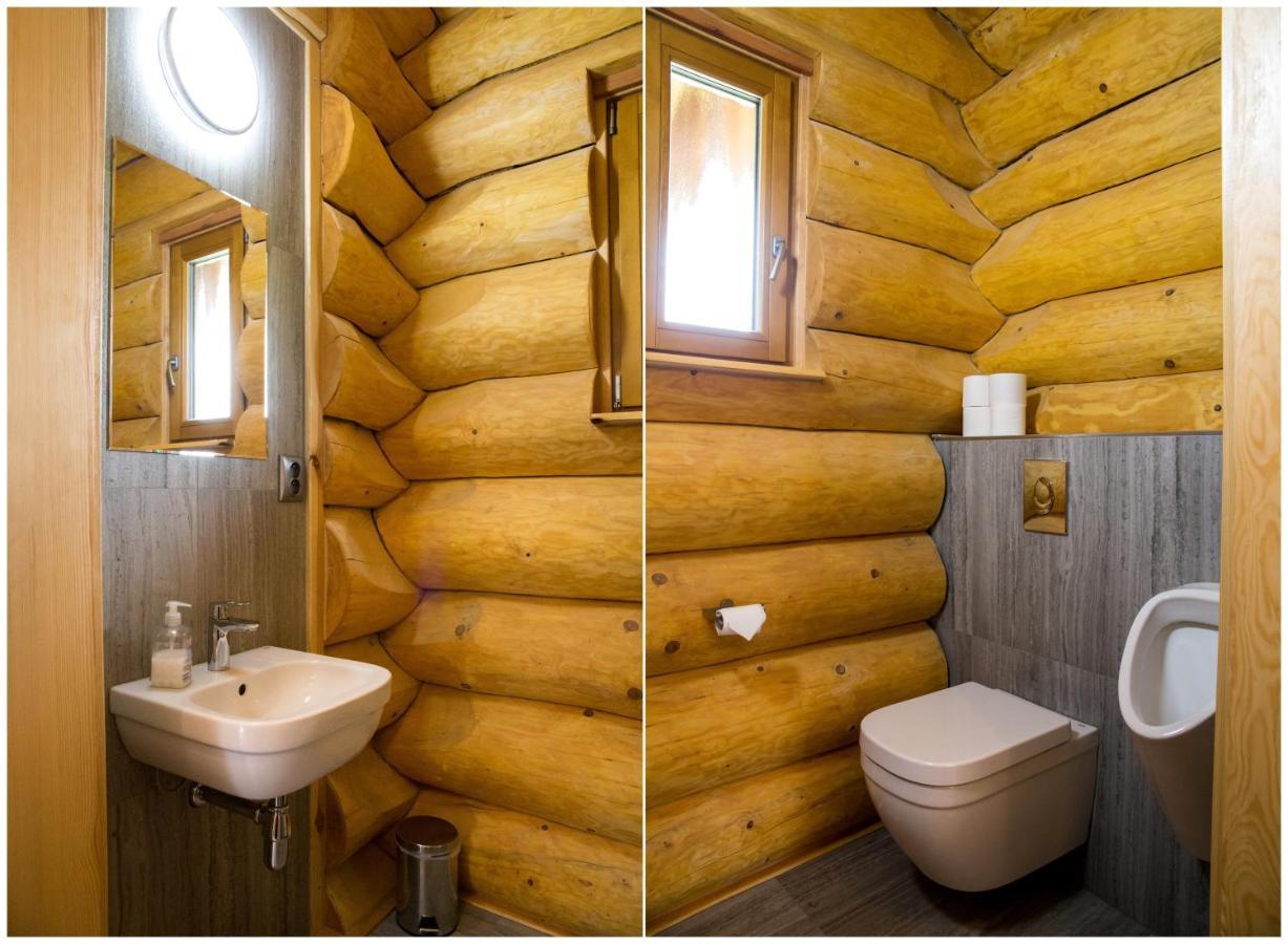 Villa Luxusní srub až 24 lůžek - Sruby-lipno Frymburk Exterior foto
