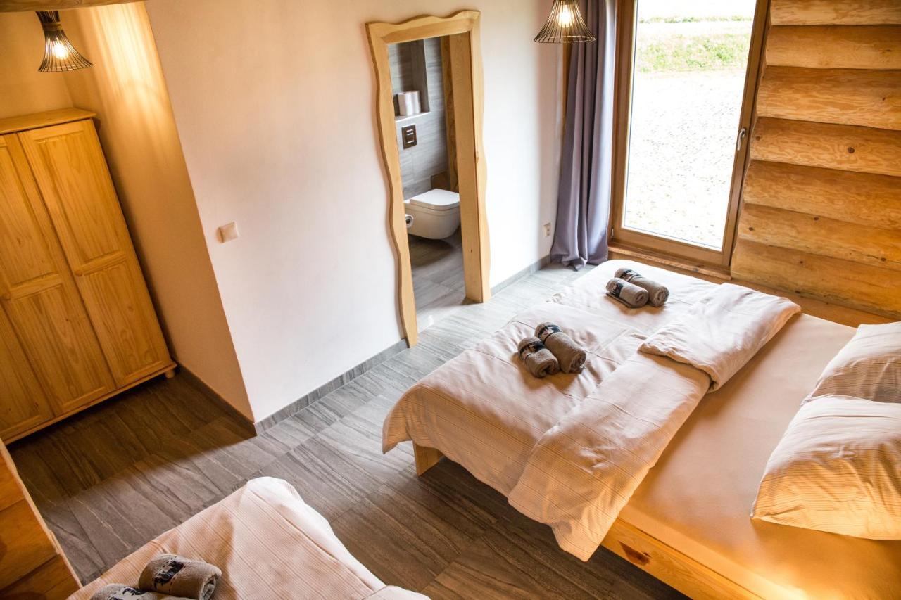Villa Luxusní srub až 24 lůžek - Sruby-lipno Frymburk Exterior foto