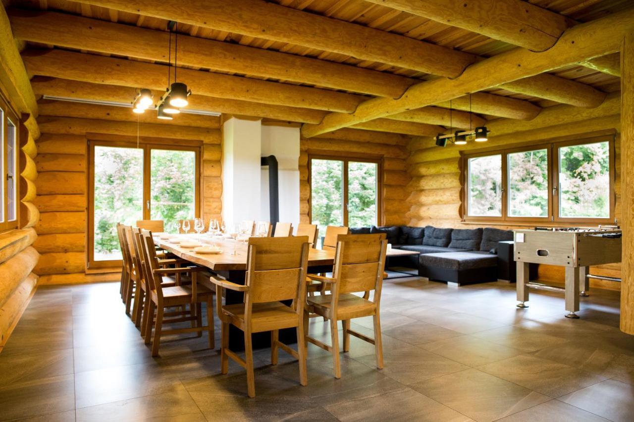 Villa Luxusní srub až 24 lůžek - Sruby-lipno Frymburk Exterior foto