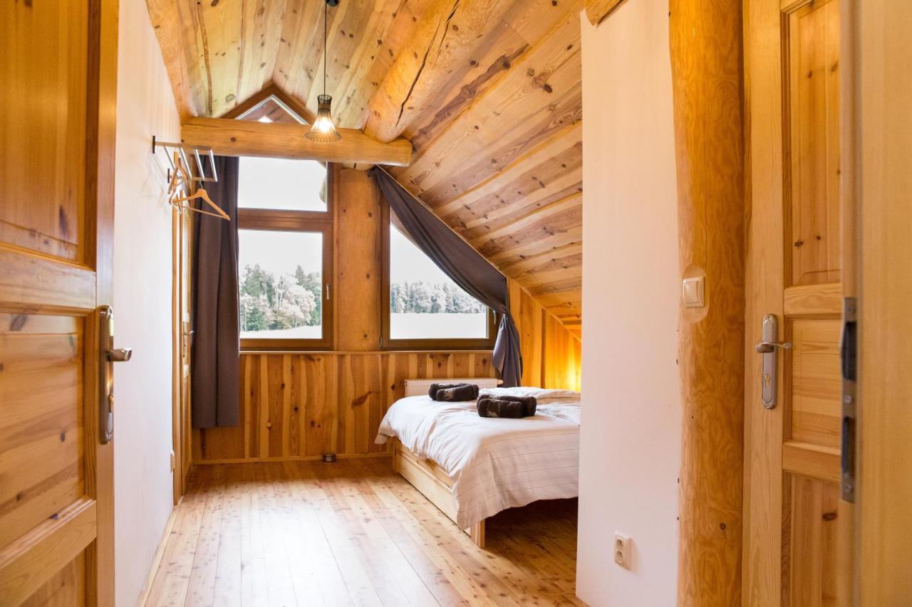 Villa Luxusní srub až 24 lůžek - Sruby-lipno Frymburk Exterior foto